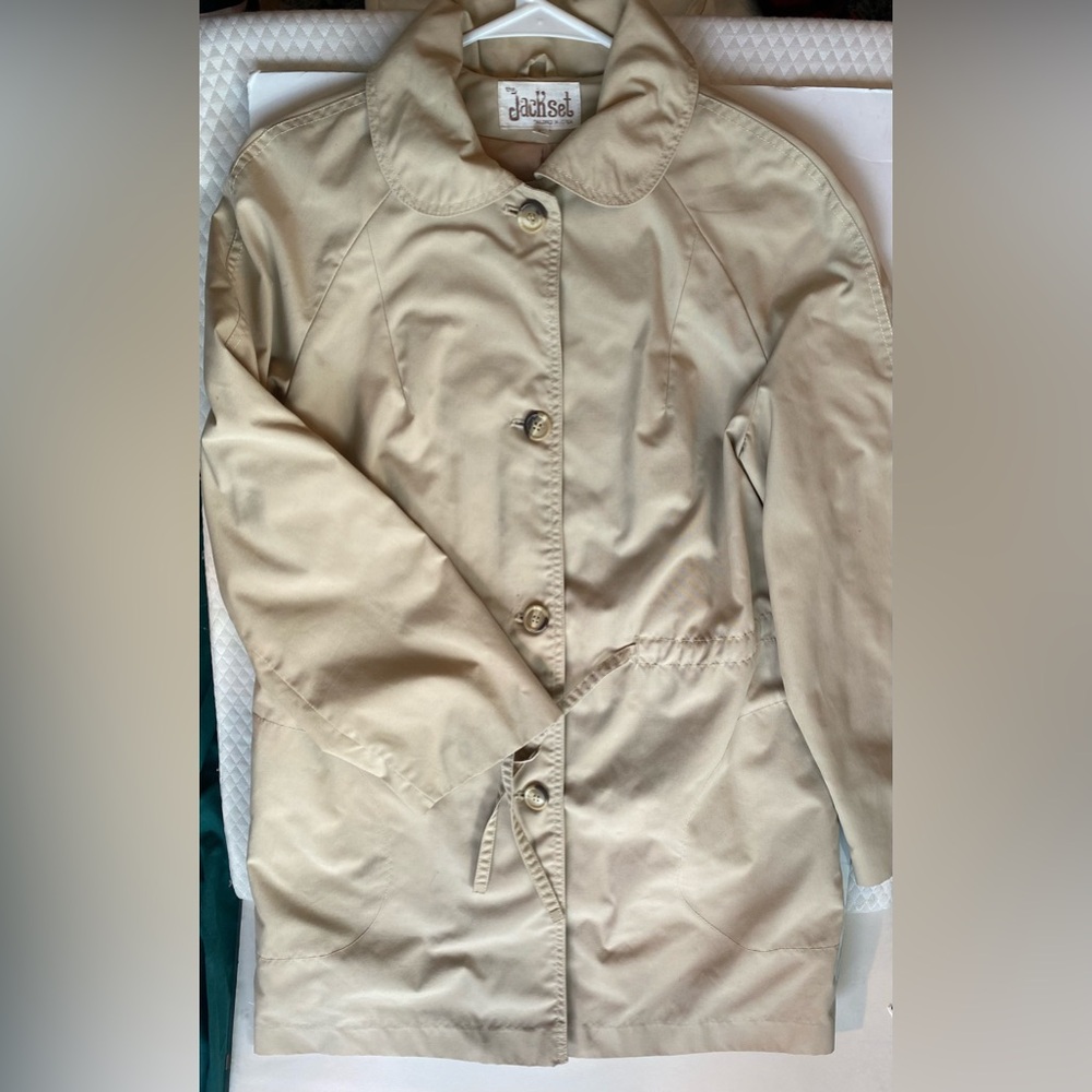 Vintage jacket by BB Dakota Light Beige Trench Coat